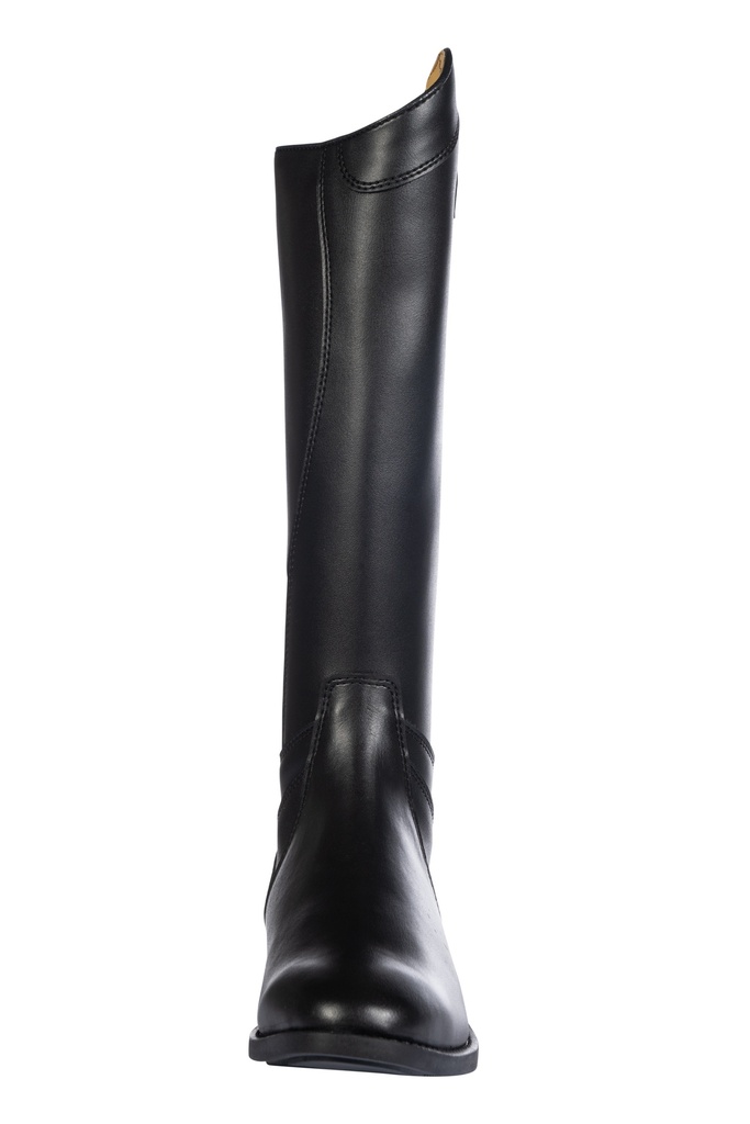 Bottes enfant HKM Aberdeen Kids, détail des coutures d'ornement