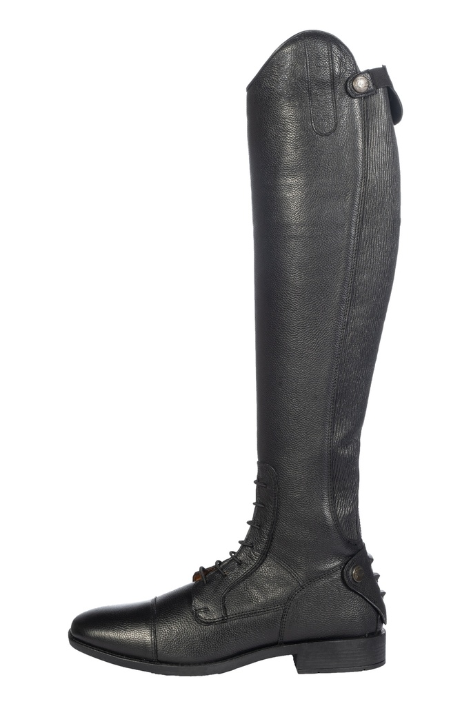 Bottes HKM Titanium Style, détail du guidage pour éperons
