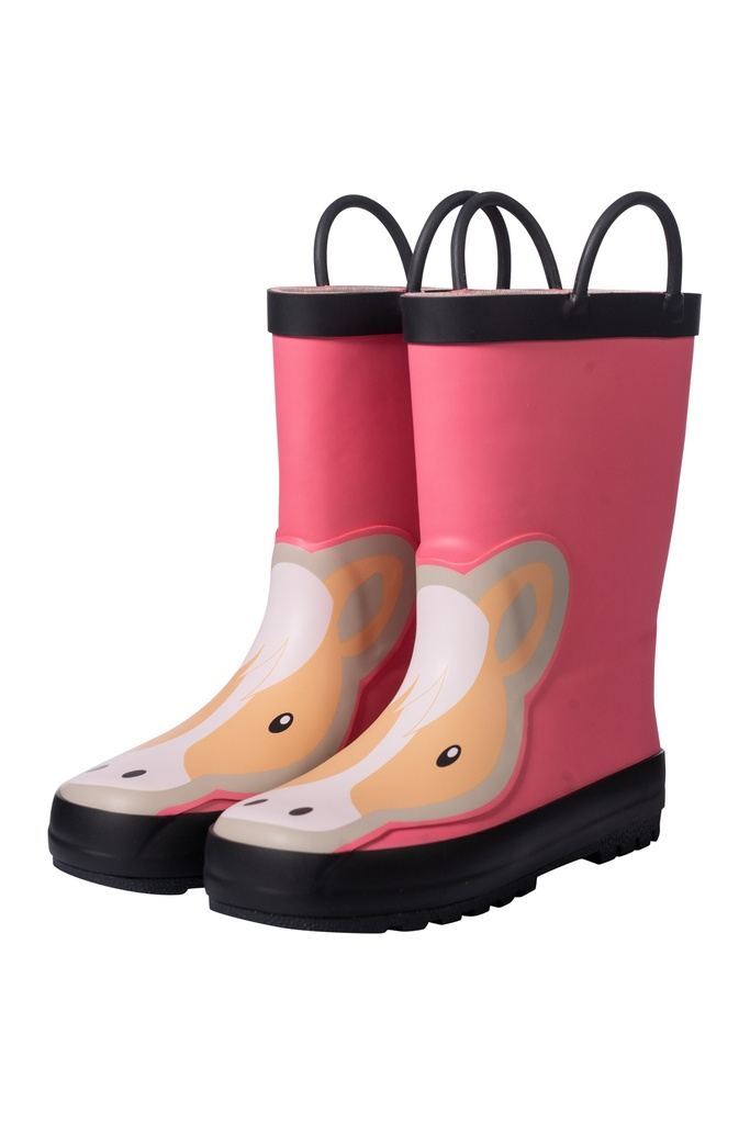 Bottes caoutchouc enfant HKM Maui, vue de profil