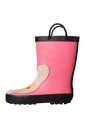 Bottes caoutchouc enfant HKM Maui, détail du motif cheval