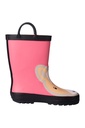 Bottes caoutchouc enfant HKM Maui, détail des anses latérales