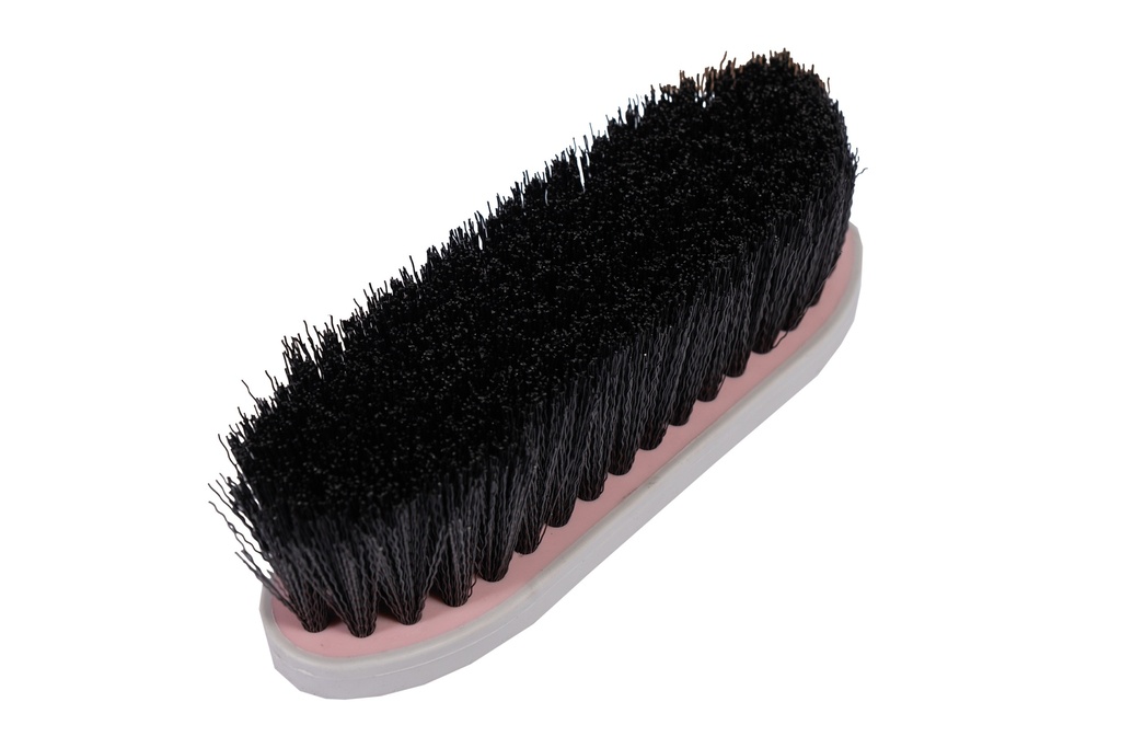 Brosse dure HKM Soft, détail des poils synthétiques