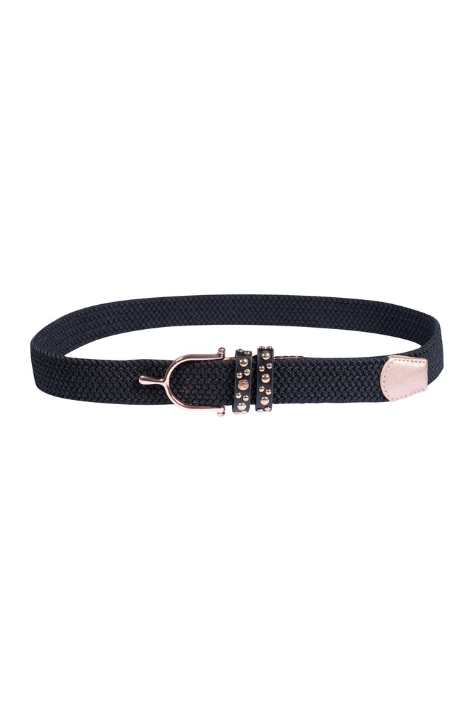 Ceinture élastique HKM Rosegold Glamour Style, vue d'ensemble