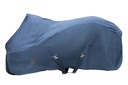Couverture anti-mouches HKM Comfort Premium, vue de profil sur le cheval