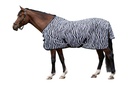 Couverture anti-mouches HKM Zebra sangles croisées, détail des sangles