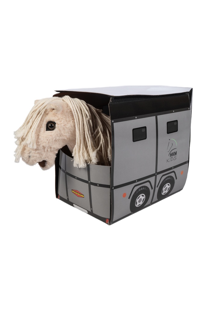 Cuddle Pony HKM Kids, détail de la crinière à tresser