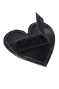 Etiquette de bridon HKM Hobby Horsing, détail de l'attache velcro