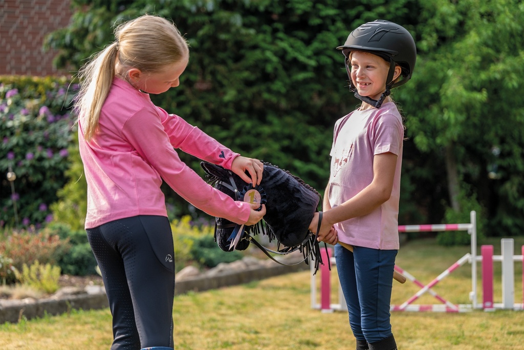 Flot HKM Hobby Horsing, fixé sur le bridon