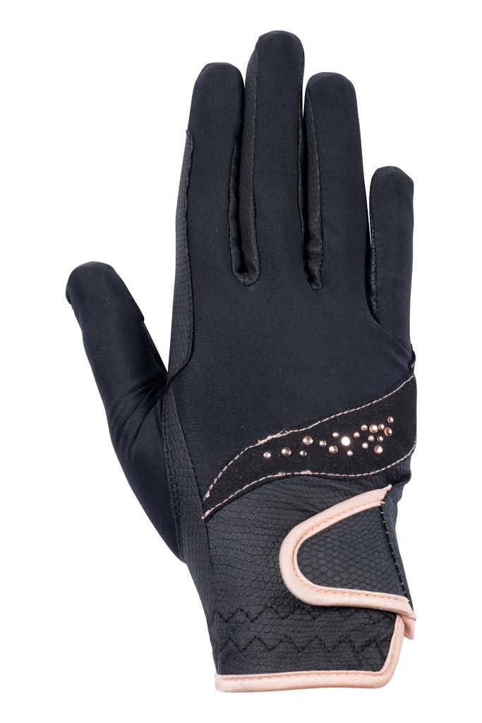 Gants HKM Rosegold Glamour Style, vue d'ensemble