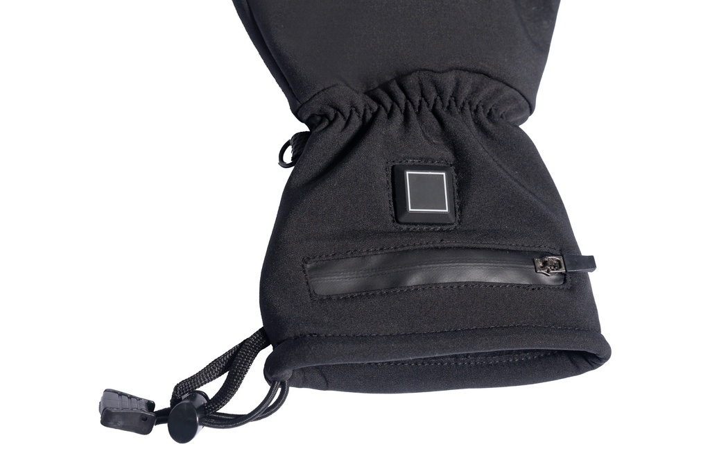 Gants chauffants HKM Keep Warm sans batterie, vue de dos