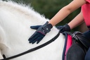 Gants enfants HKM Kids Aymee, détail du renforcement de rênes