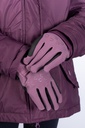 Gants d'hiver enfants HKM Alva, détail de la fermeture velcro