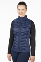 Gilet HKM Basel Style, détail du col montant