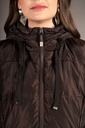 Gilet long Lauria Garrelli Arezzo, détail des poches