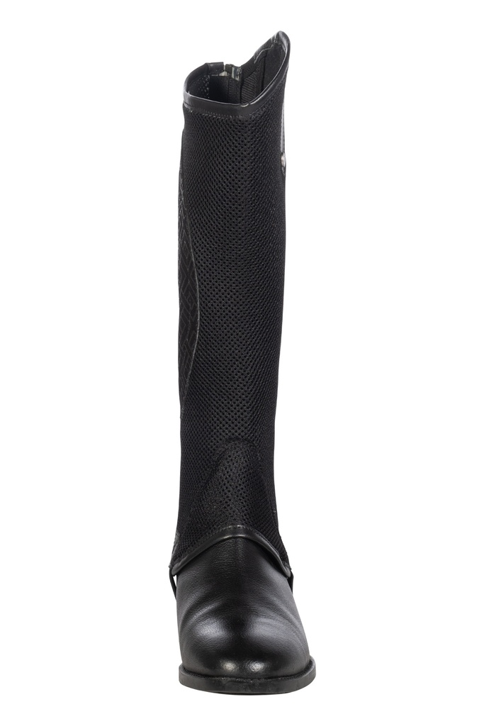 Mini Chaps HKM Lara, détail de la fermeture éclair