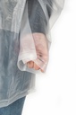 Imperméable transparent HKM, porté