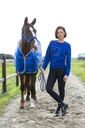 Licol Lauria Garrelli Amalfi, porté par le cheval