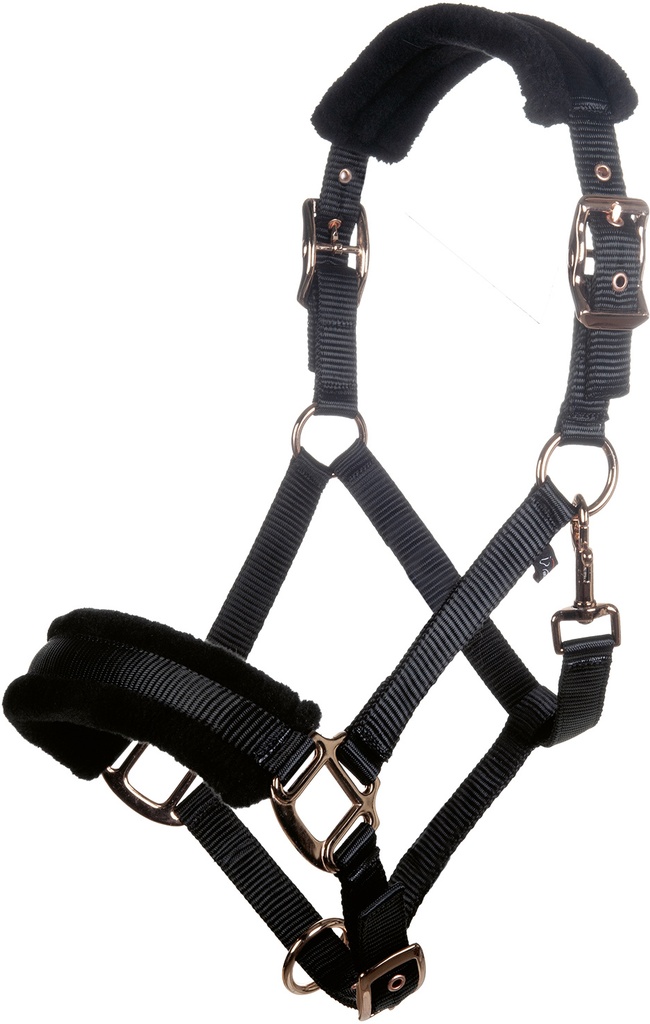 Licol HKM Rosegold Glamour Style, vue d'ensemble