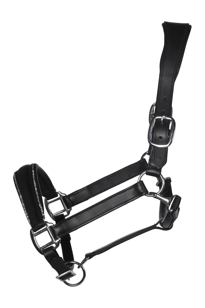 Licol en cuir HKM Glamour, vue d'ensemble