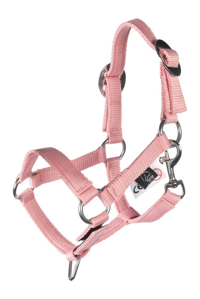 Licol et longe HKM Kids Hobby Horsing Basic, détail du mousqueton