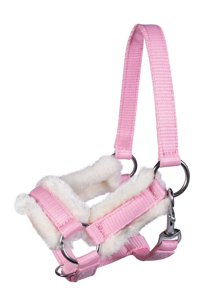 Licol et longe HKM Kids Hobby Horsing, en utilisation avec le cheval jouet