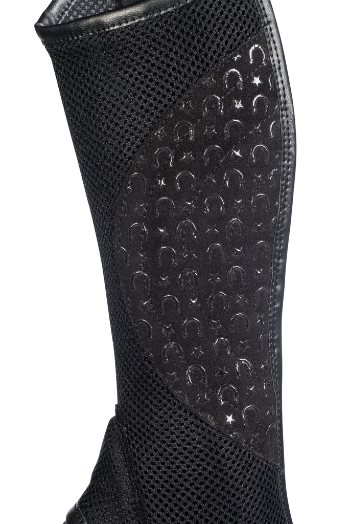 Mini chaps enfants HKM Lara, détail du mesh respirant