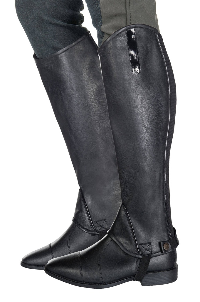 Mini Chaps HKM Elastic, vue d'ensemble