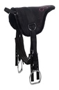 Pad d'équitation HKM Kids Funny Horses, détail des étriers