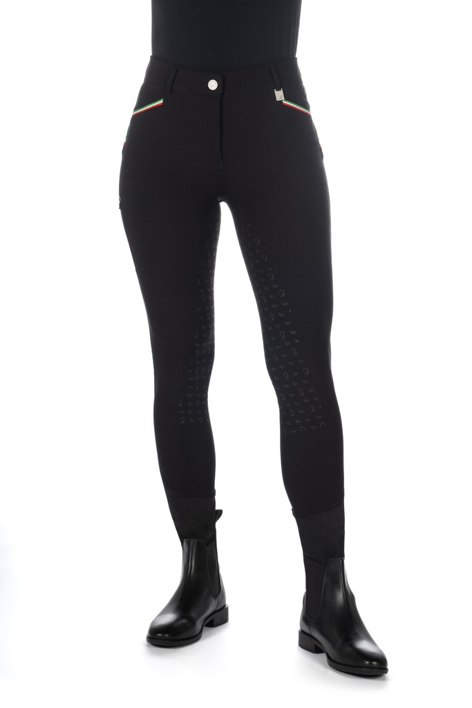 Pantalon Lauria Garrelli Livigno Sportive fond silicone, détail des poches