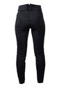 Pantalon HKM Pearl City fond silicone, détail du tricot côtelé