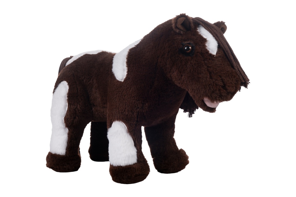 Pinto HKM Kids Cuddle Pony, détail de l'aimant dans la bouche