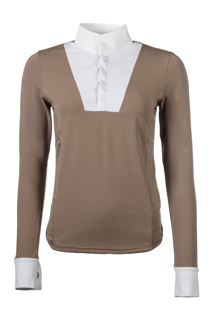 Polo de concours HKM Virginia manches longues, vue d'ensemble