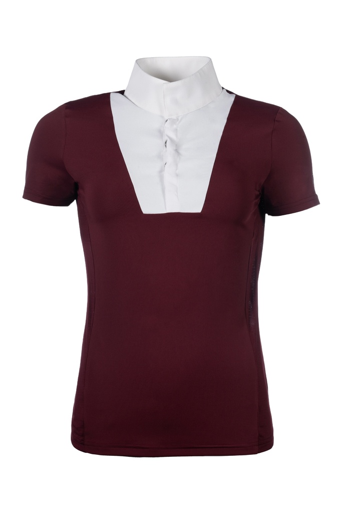 Polo de concours HKM Virginia manches courtes, vue d'ensemble