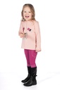 Polo HKM Kids Polly, détail de l'impression scintillante
