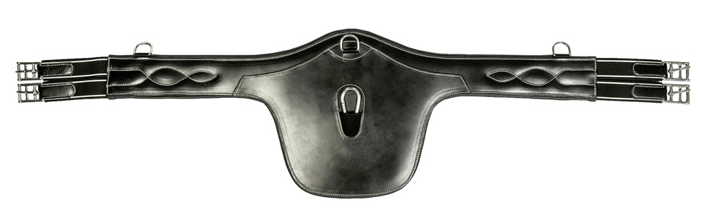 Sangle bavette HKM Soft, vue d'ensemble