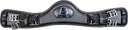 Sangle cuir HKM Dressage Anatomic, vue d'ensemble