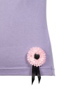 T-Shirt HKM Kids Hobby Horsing, détail de la rosette 3D