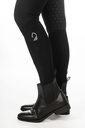 Chaussettes équitation HKM Amalfi, détail de la broderie