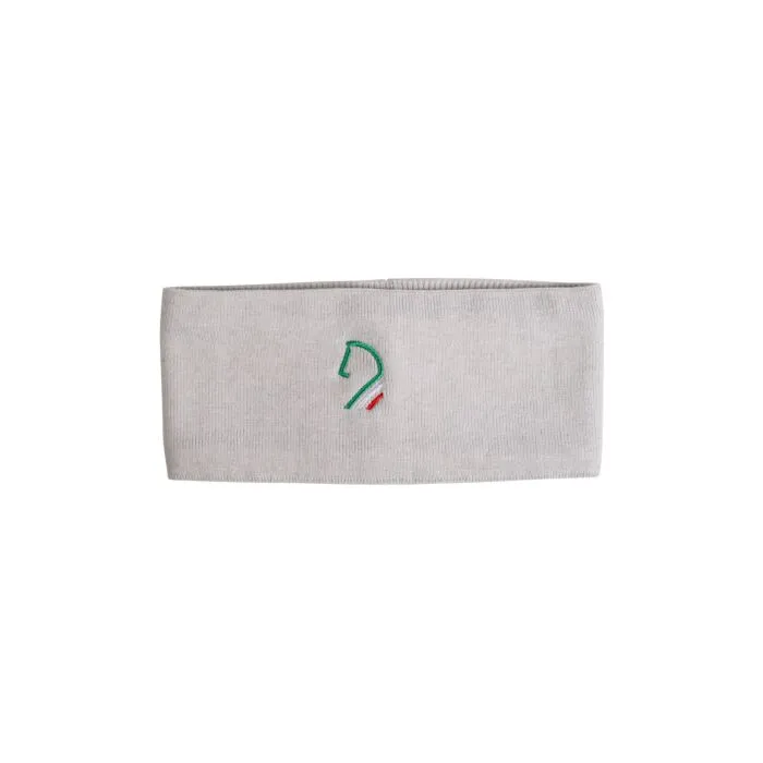 Bandeau HKM Livigno, détail de la broderie