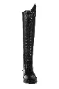 Bottes HKM Beatrice normal très large portées en selle