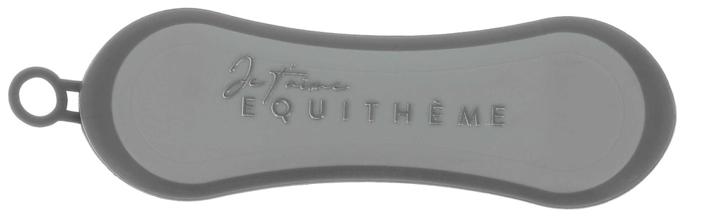 Brosse de tête Je t'aime EQUITHÈME - Strass - Gris - vue 3