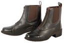 Boots Jodhpur cuir Zipper