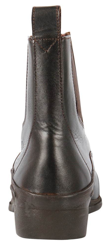 Boots Jodhpur cuir Zipper