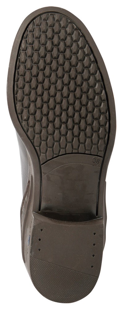 Boots Jodhpur cuir Zipper