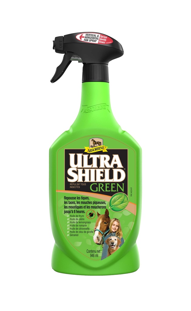 ABSORBINE répulsif insectes - UltraShield Green