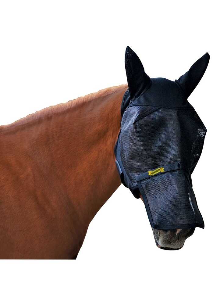 Insect masks - UltraShield Flymask, avec ears et nose guard