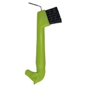 Cure-pied tête de cheval avec brosse