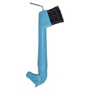 Cure-pied tête de cheval avec brosse