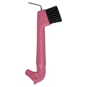 Cure-pied tête de cheval avec brosse