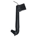 Cure-pied tête de cheval avec brosse